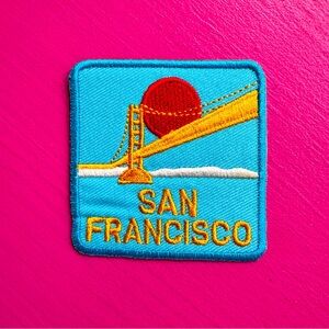 Vintage San Francisco California Embroidered Patch